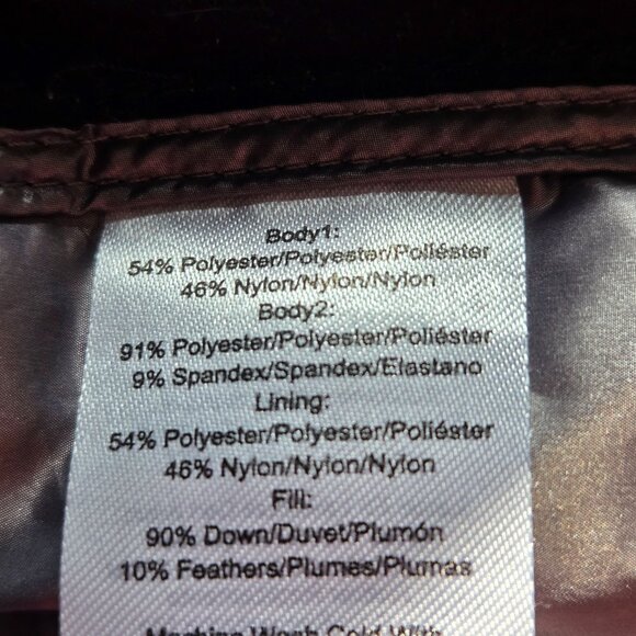 Calvin Klein Performance Down Filled Puffer Vest Gray Size XL - Picture 13 of 15